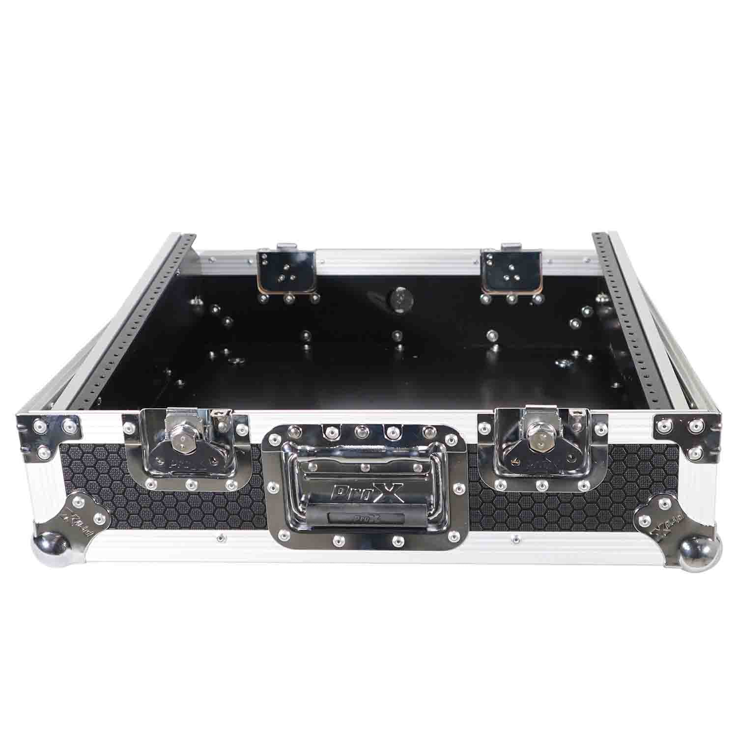 ProX T-MC DJ Flight Case For Universal 10U 19" Topload Rack Mountable Live Sound Mixer - Hollywood DJ