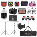 Chauvet ILS Effect Package Deal with Lighting System, Lasers, Tripod Stand, Fluid, DMX Cable, Haze Machine and ILS Command Lighting Controller - Hollywood DJ