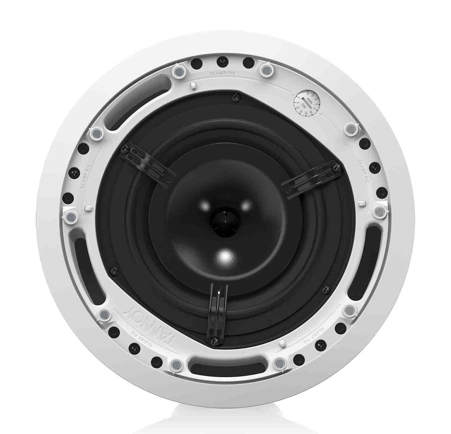 Tannoy CMS 803DC Q, 8-Inch Full Range Ceiling Loudspeaker with Dual Concentric Driver with Q-Centric Waveguide - Blind-Mount - Hollywood DJ