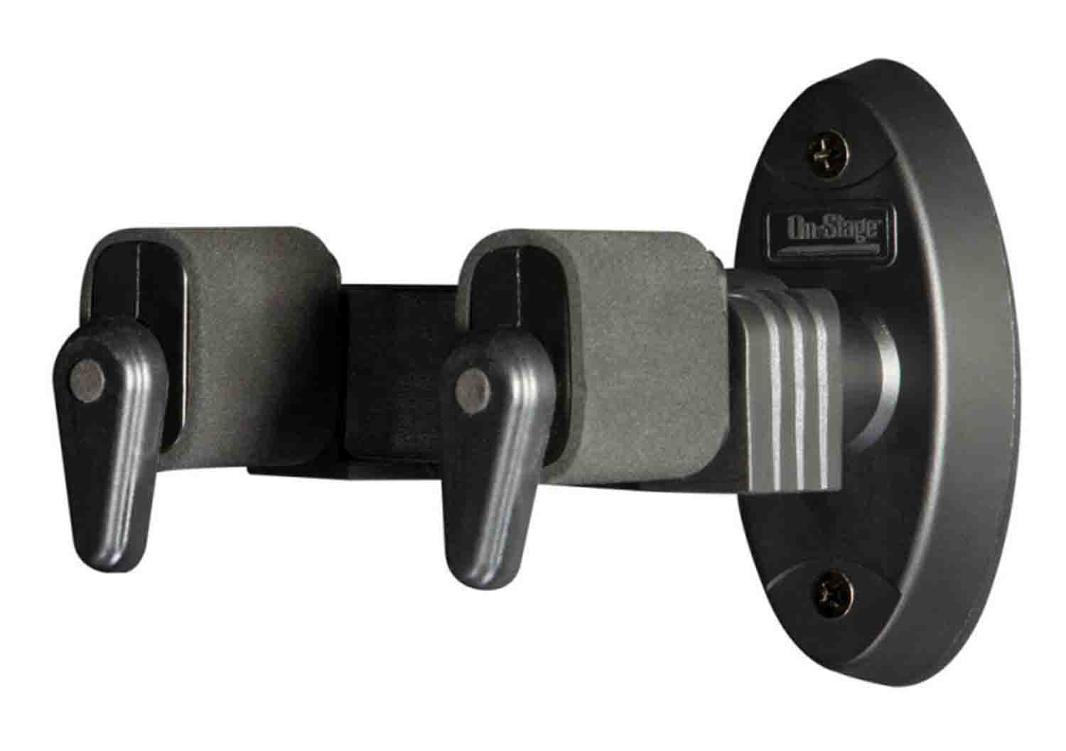 Onstage GS8130 Locking Guitar Hanger - Hollywood DJ