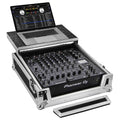 Odyssey FZGSDJMV10 ATA Flight Case for Pioneer DJM-V10 with Glide Laptop Platform - Hollywood DJ