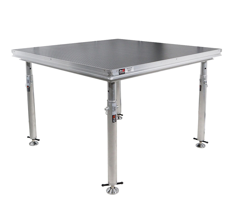 ProX XSQ-2X2MK2, StageQ MK2 2 x 2 Ft. Single Portable Stage Unit Height Adjustable from 28 to 48 Inches by ProX Cases