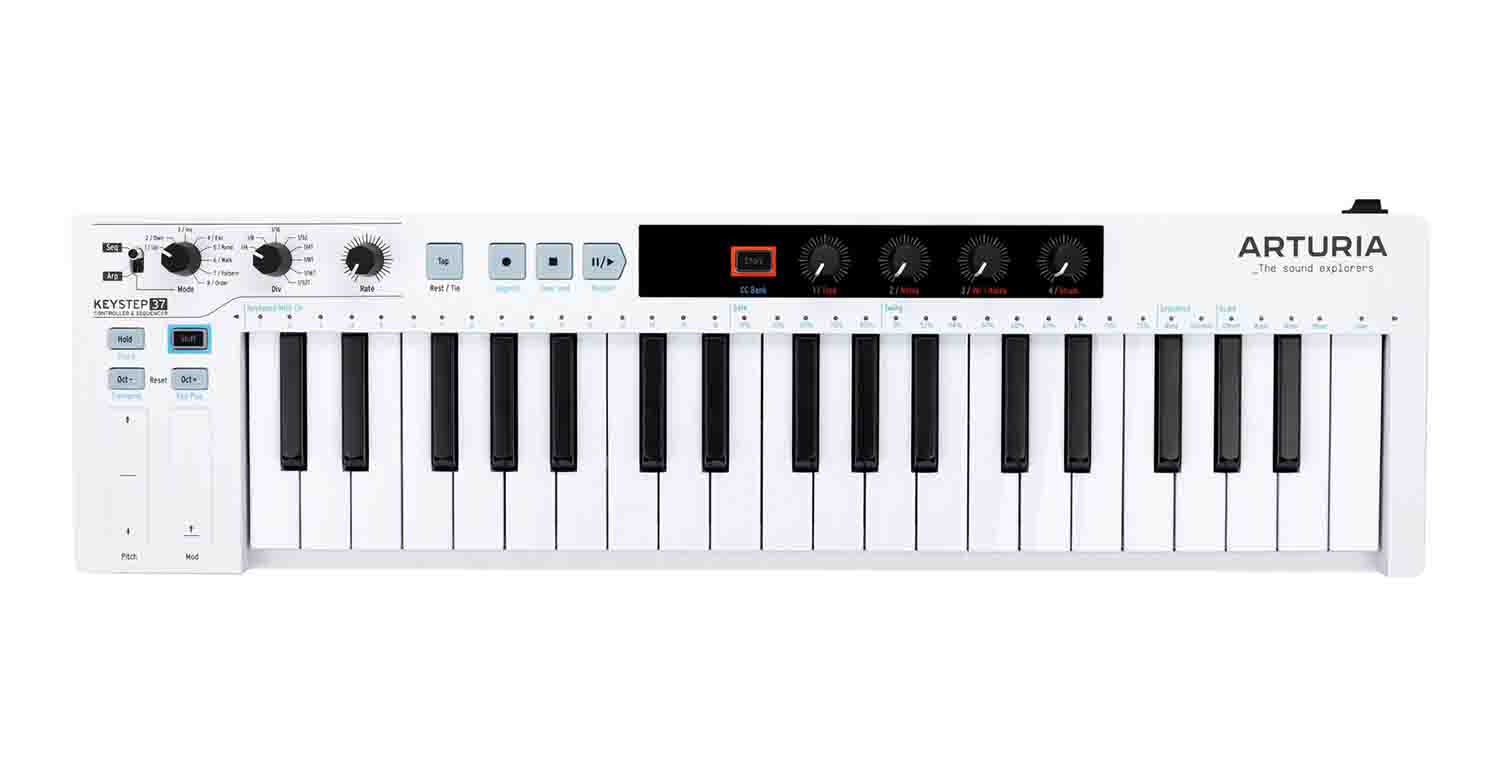 Arturia KEYSTEP 37 MIDI Keyboard Controller and Sequencer - Hollywood DJ