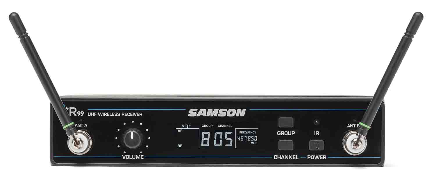 Samson SWC99HQ8-K Concert 99 Wireless Handheld System with Q8 Dynamic Mic - K Band - Hollywood DJ