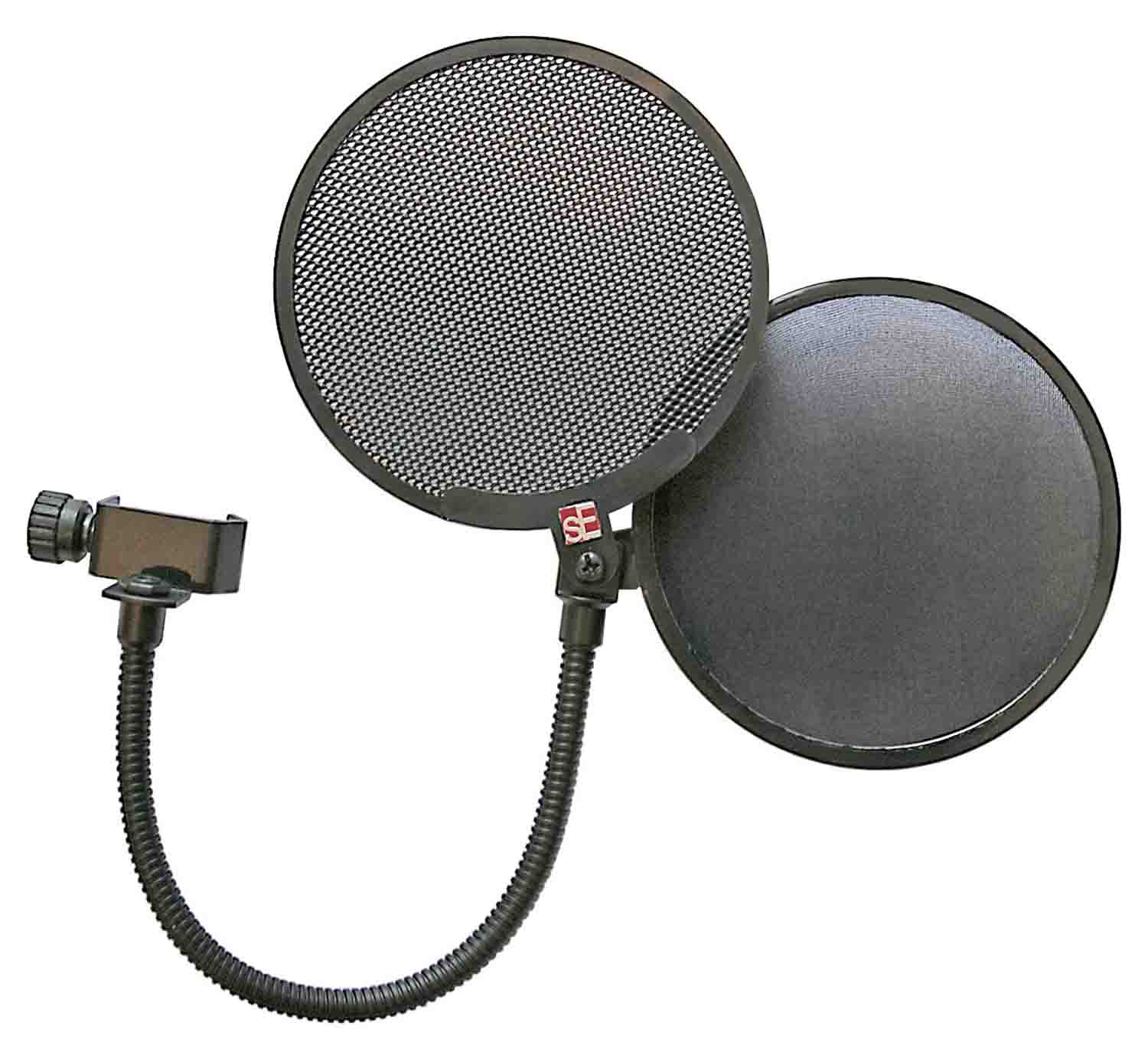 sE Electronics Dual Metal and Fabric Pop Filter - Hollywood DJ