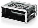 Gator Cases GR-4S Shallow Molded 4U Audio Rack Case 14.25″ Deep - Hollywood DJ