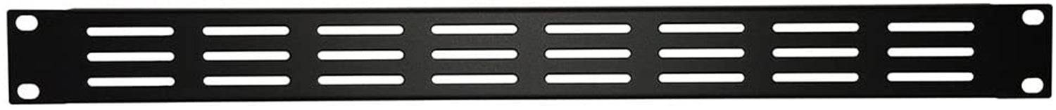 Odyssey APV01, 19 Inches Rack Mountable Slotted Vent 1U Panel - Hollywood DJ