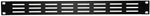Odyssey APV01, 19 Inches Rack Mountable Slotted Vent 1U Panel - Hollywood DJ