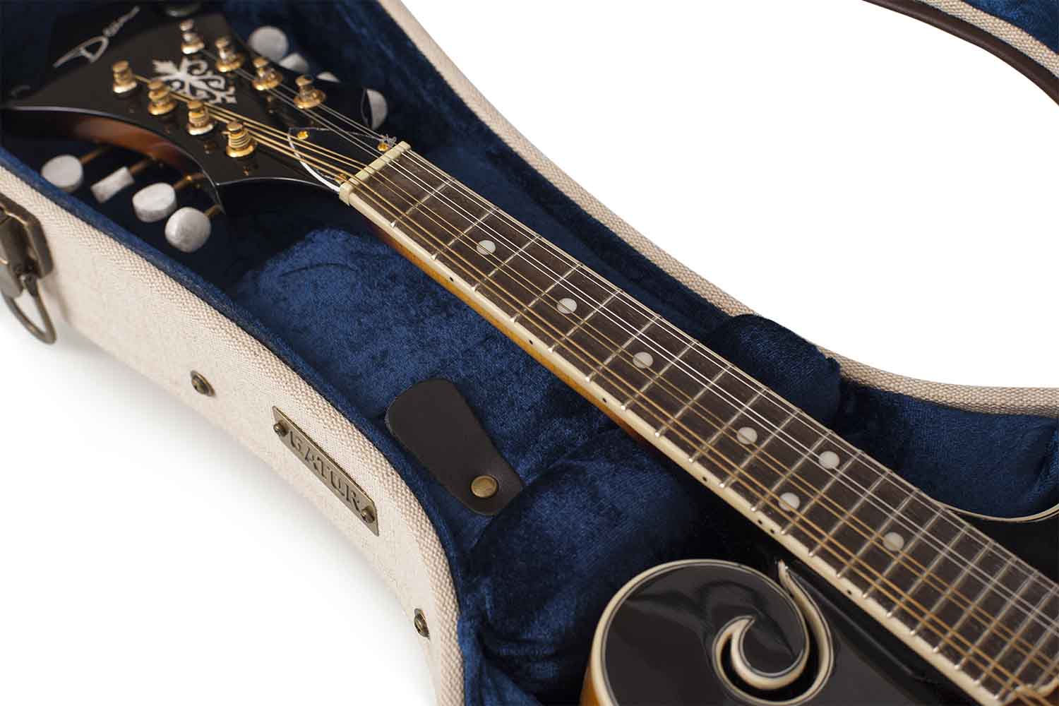 Gator Cases GW-JM MANDOLIN Deluxe Wood Case for Mandolin - Journeyman Burlap Exterior Gator Cases
