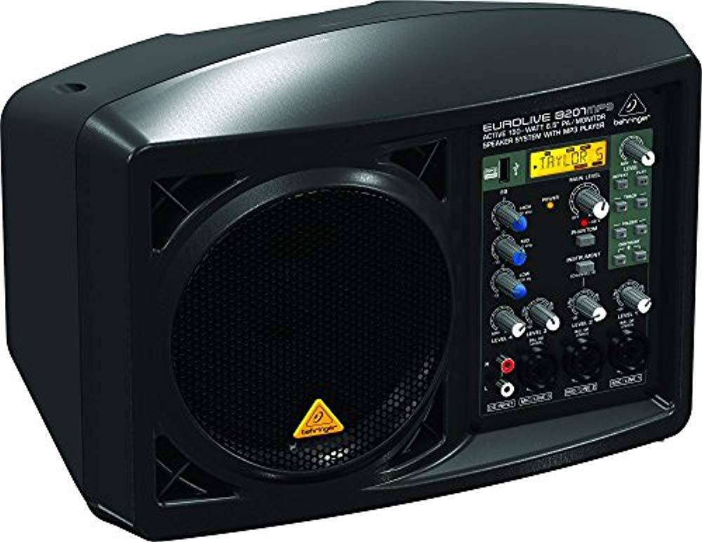 Behringer B207MP3 Active PA/Monitoring Speaker System with MP3 Player - Hollywood DJ