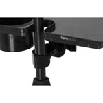 Gator Frameworks GFW-MICACCTRAY Mic Stand Accessory Tray with Drink Holder - Hollywood DJ