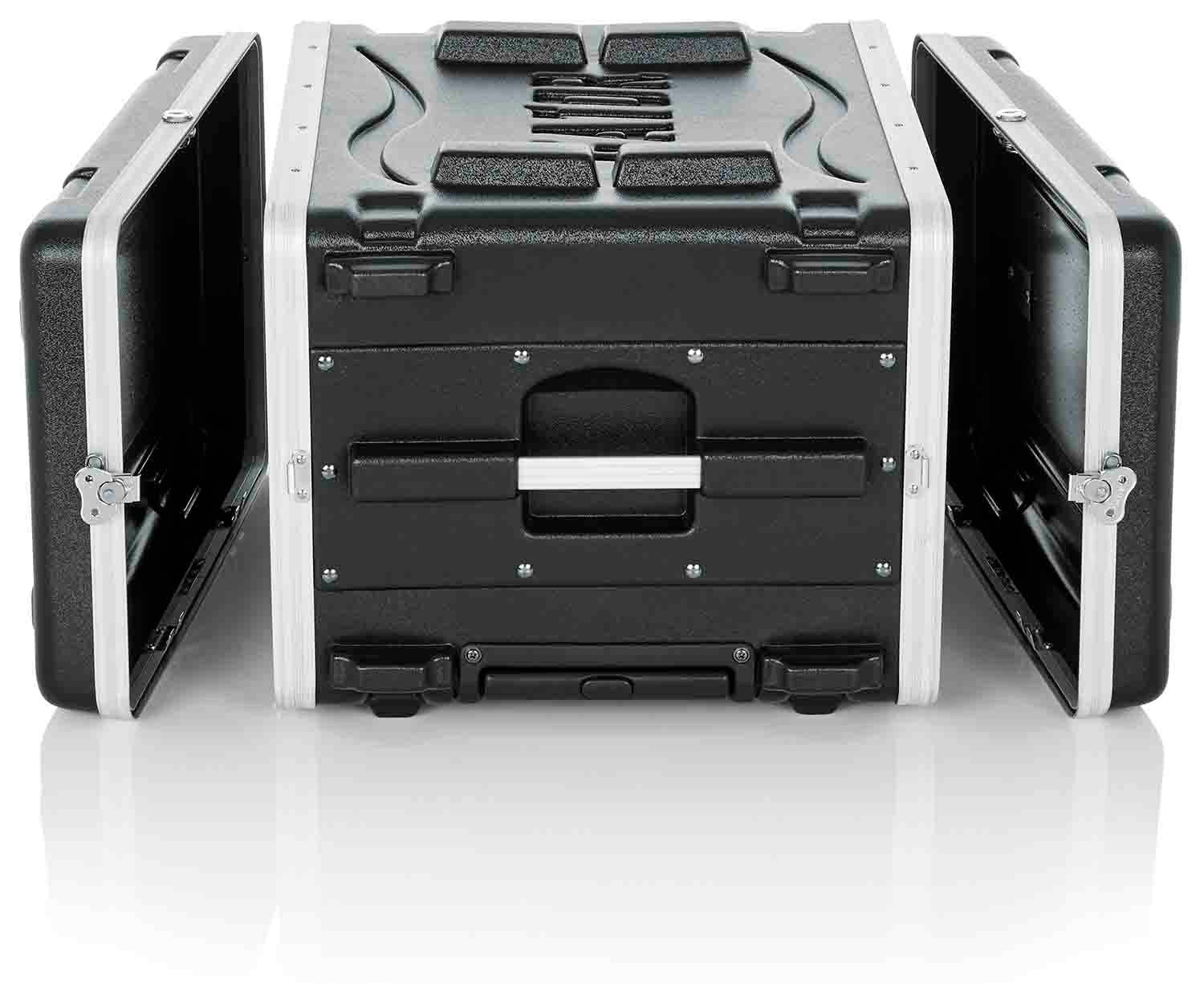 Gator Cases GRR-6L Rolling Molded 6U Rack Case - Hollywood DJ