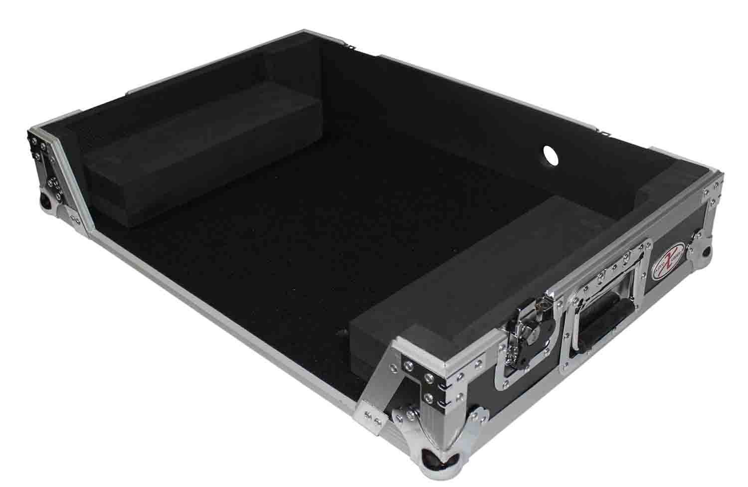 ProX XS-MCX7000 ATA Style Hard Carrying Case for Denon MC7000 Digital Controller - Silver on Black - Hollywood DJ