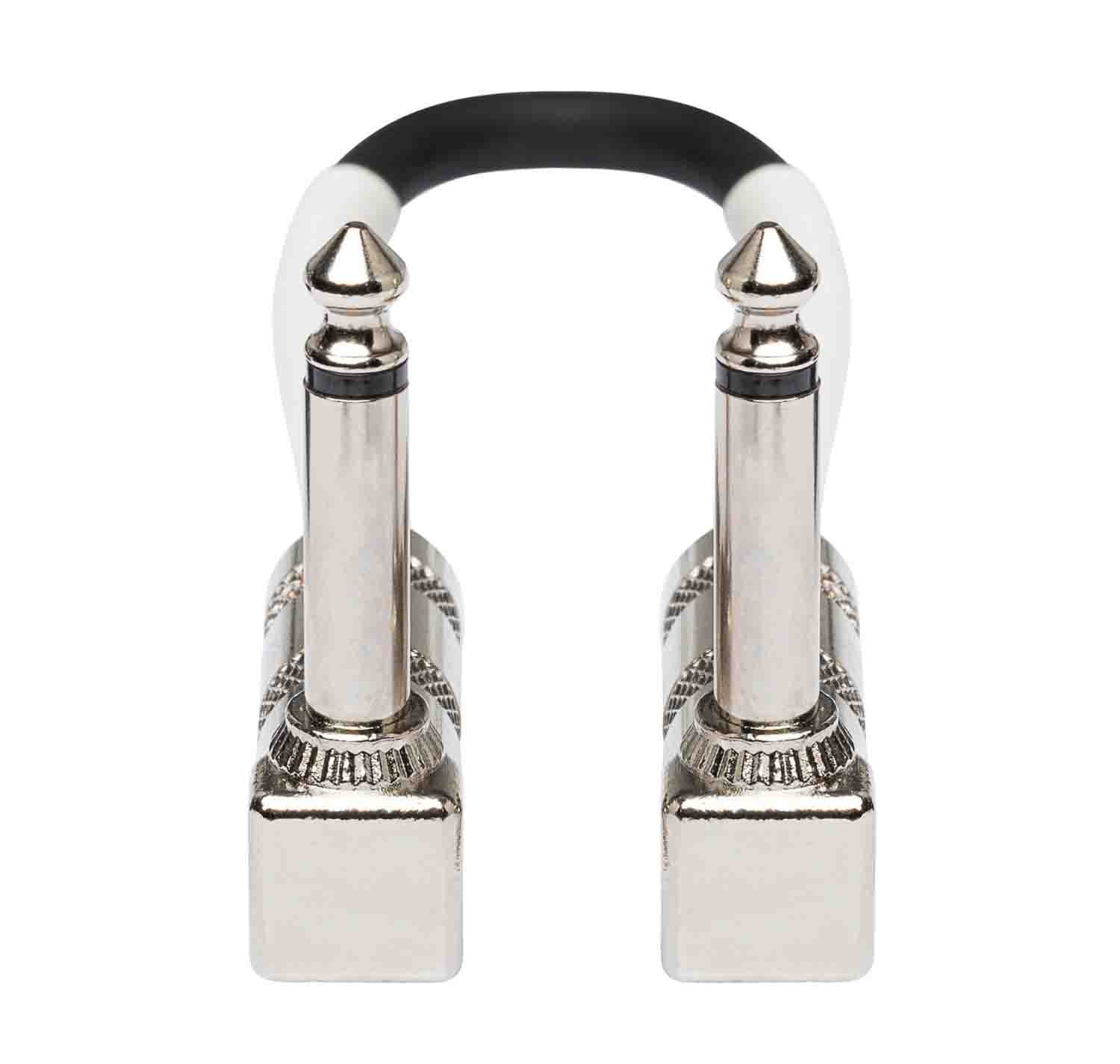 Hosa CPE-606 Right Angle to Right Angle Guitar Patch Cable (6 Pack, 6 Inch) - Hollywood DJ