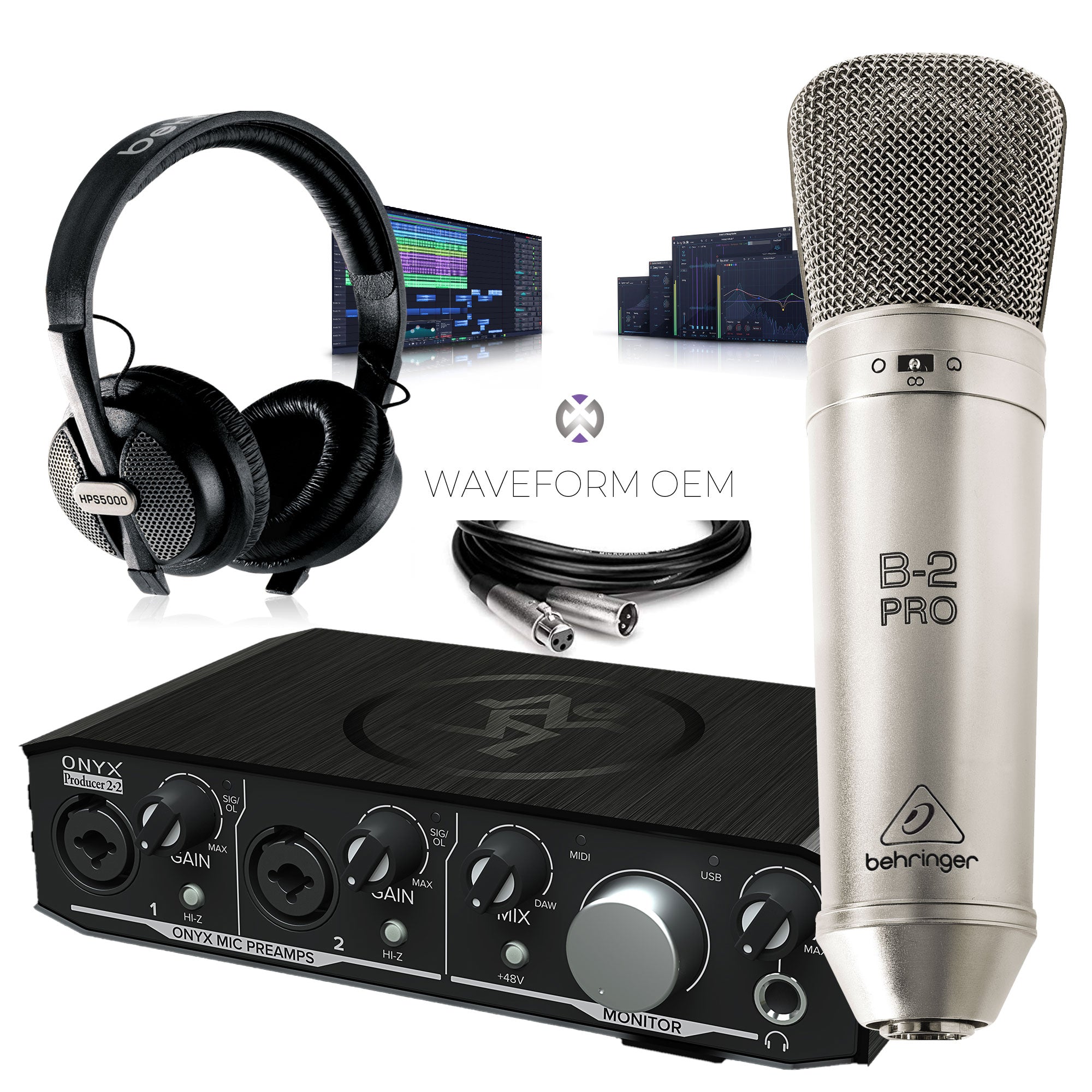 Mackie Onyx Recording Bundle