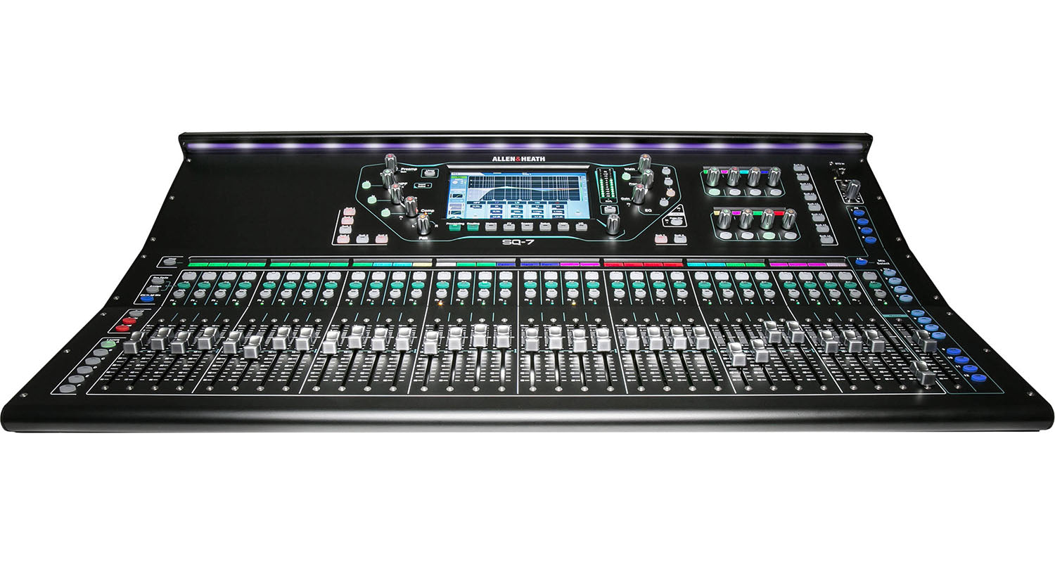 Allen & Heath SQ-7 48-Channel Digital Mixer - Hollywood DJ