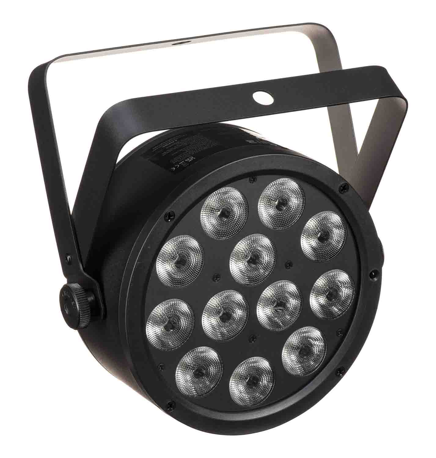 Chauvet DJ SlimPAR T12 ILS, Low-Profile Tri-color LED Wash Light with ILS Technology - Hollywood DJ