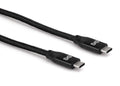 Hosa USB-306CC SuperSpeed USB 3.1 Type-C Male to Male Cable - Gen2, 6' - Hollywood DJ