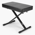 OnStage KT7800+ Deluxe X-Style Keyboard Bench - Hollywood DJ