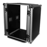 ProX T-16RSS, 16U Space Rack Mount ATA Flight Case 19 In Depth - Hollywood DJ