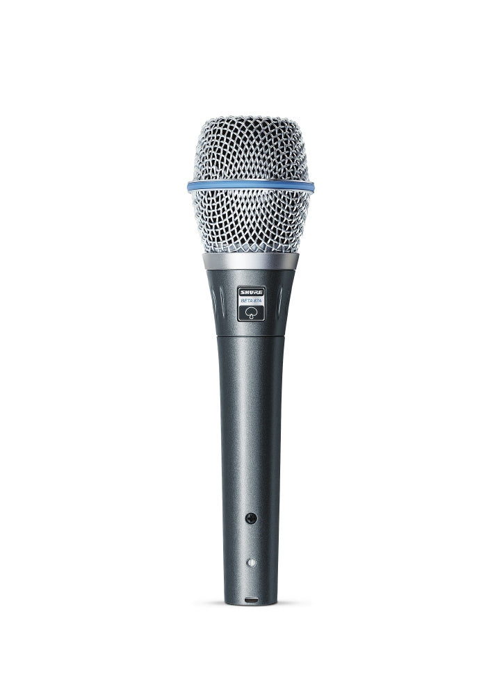 Shure Beta 87A Handheld Supercardioid Electret Condenser Microphone | Open Box - Hollywood DJ