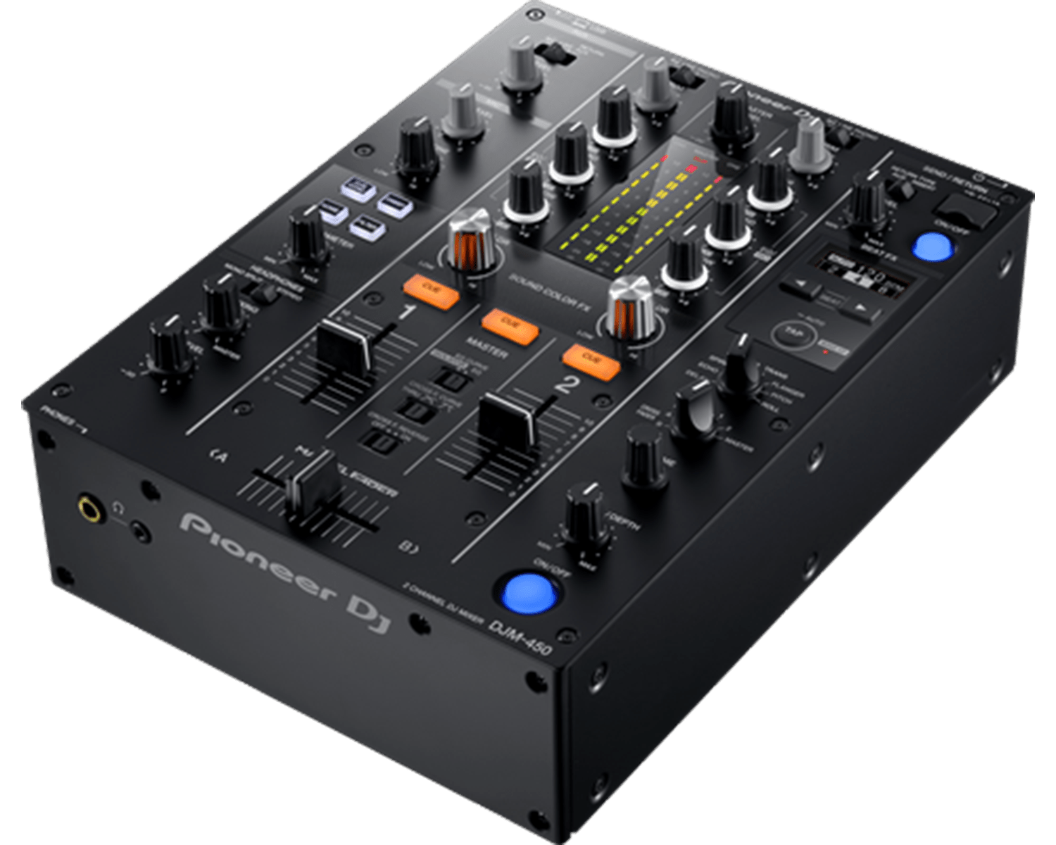 Pioneer DJ DJM-450 2-Channel DJ Mixer with Beat FX - Hollywood DJ