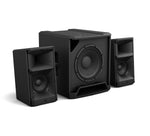 LD Systems DAVE 12 G4X Compact 2.1 Powered PA System with Bluetooth and Mixer - 750W RMS - Hollywood DJ