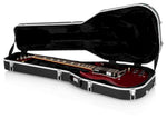 Gator Cases GC-SG Deluxe Molded Guitar Case for Solid-Body Electrics and Gibson SG Guitars - Hollywood DJ
