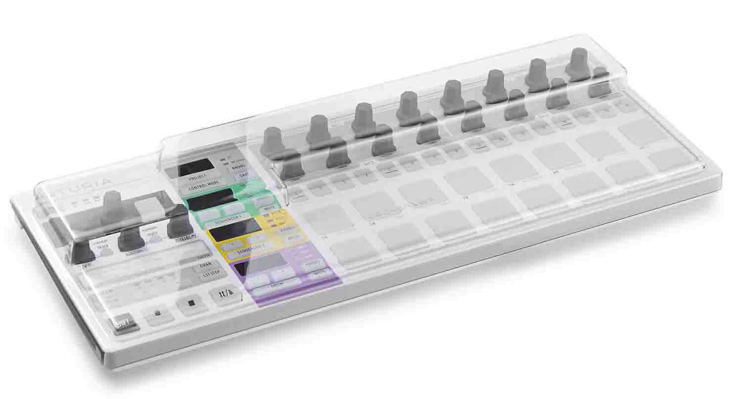 Decksaver Cover DSLE-PC-BEATSTEPPRO For Arturia Beatstep Pro DJ Controller and Sequencer - Hollywood DJ