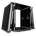 ProX T-14RSS24, 14U Space Amp Rack Mount ATA Flight Case, 24 Inch Depth W-Casters - Hollywood DJ