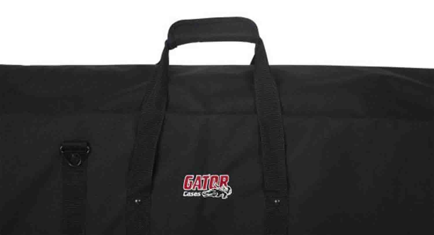 Gator Cases G LCD TOTE60, Padded Nylon Carry Tote Bag for Transporting LCD Screens, Monitors and TVs; Fits 60" Screens - Hollywood DJ