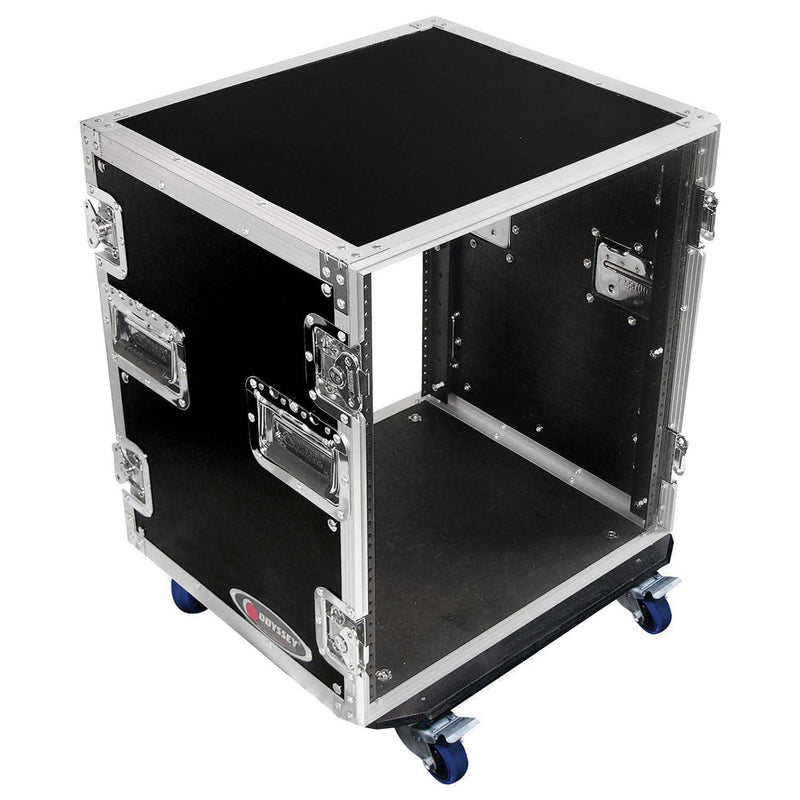 Odyssey FZAR12W, 12U Pro Amp Rack with Casters Odyssey
