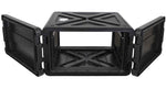 ProX XM-6U VaultX 6U Rack Air-tight, Water-Sealed ABS Case - Hollywood DJ