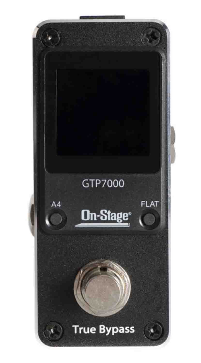 Onstage GTP7000 Mini Pedal Tuner - Hollywood DJ