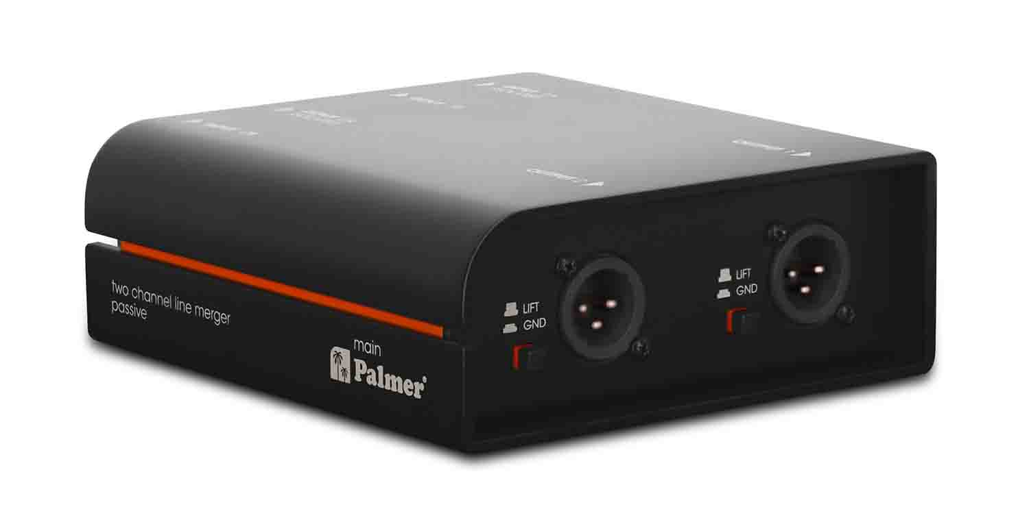 Palmer Main Passive 2-Channel Line Merger - Hollywood DJ