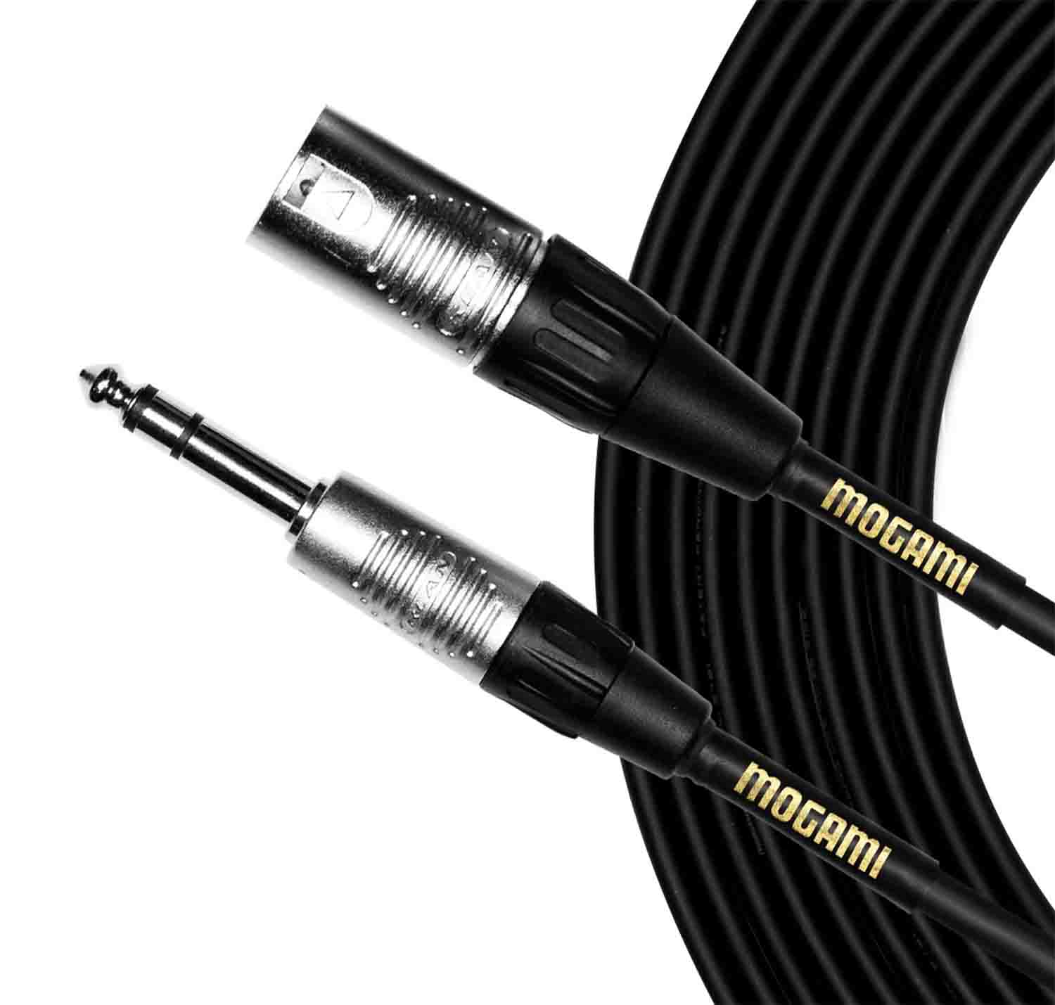 Mogami MCP SXM 10 Core Plus TRS Male to XLR Male Cable - 10 Foot - Hollywood DJ