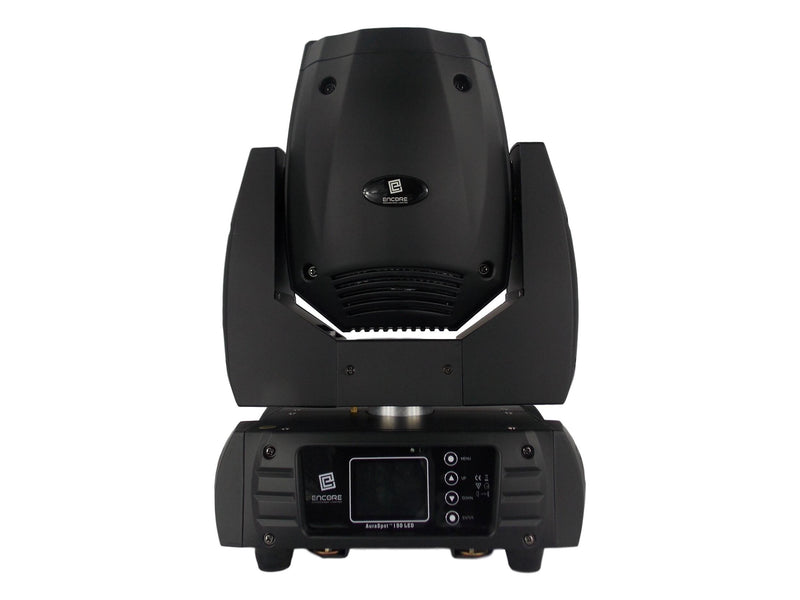 Encore Pro Lighting 4pk AuraSpot 150 LED - 150w LED Moving Head Spot w/ ArtNet and 5 Pin DMX by Encore Professional Lighting