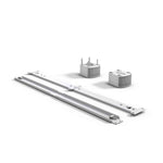 LD Systems MAUI G2 IK 1 W Installation Kit for MAUI G2 Columns (Parallel Wall Mount) - White - Hollywood DJ