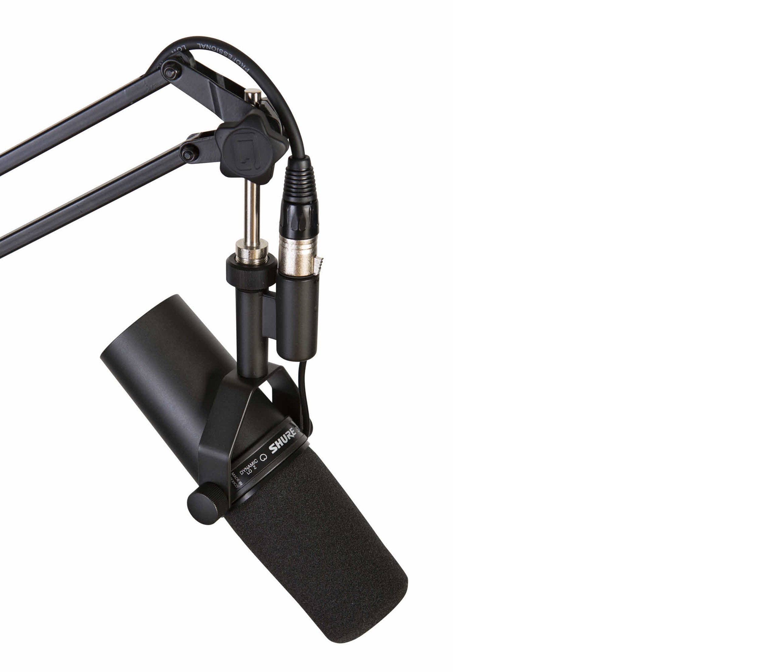 Gator Frameworks GFWMICBCBM1000 Professional Podcast Desk Mount Microphone Boom Stand - Hollywood DJ