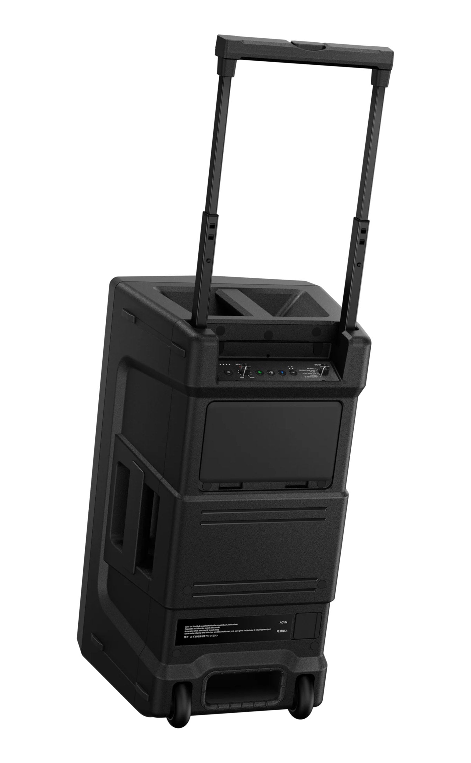 Alpha Theta Wave-Eight, 8-Inch Portable DJ Speaker with Sonic Link - Black by Alpha Theta