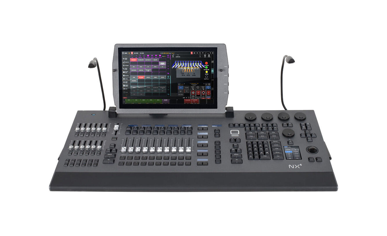 Elation NX4, 15.6-Inch FHD Multi Touch Screen 2x External 4K Touch Displays - Hollywood DJ