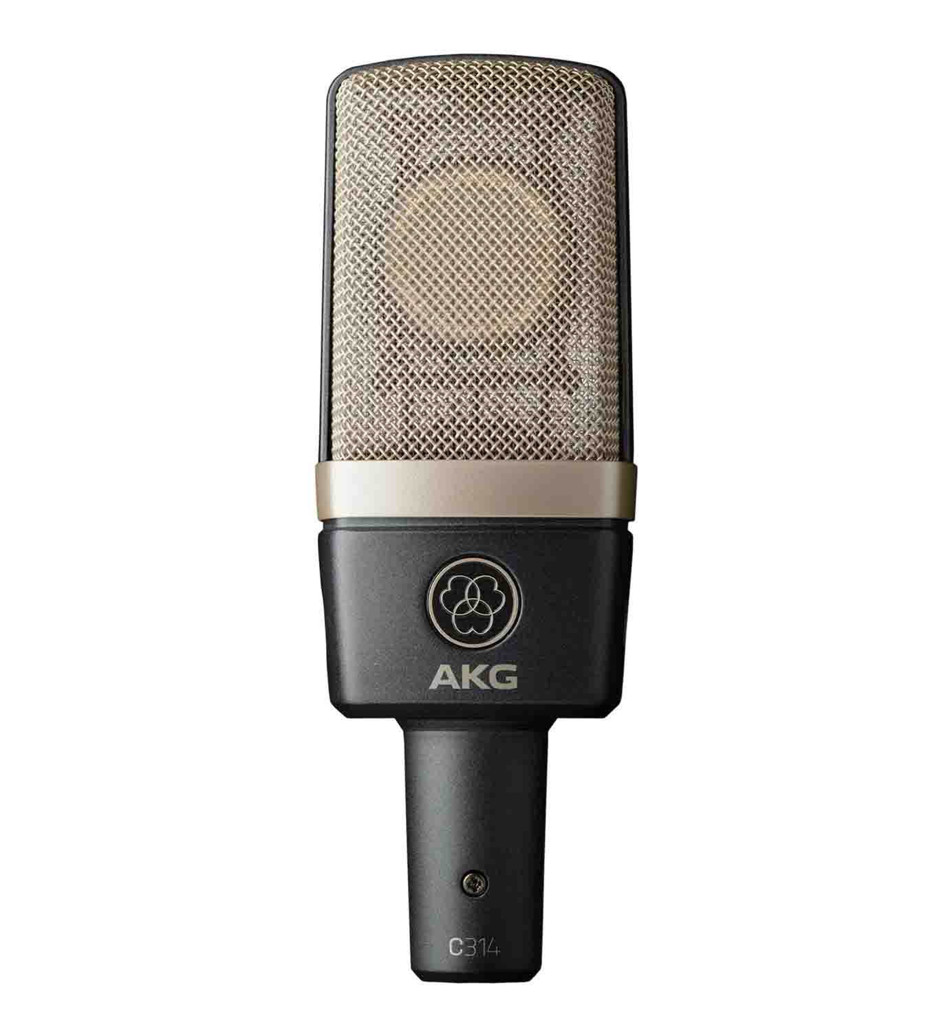 AKG C314 Professional Multi-Pattern Condenser Microphone - Hollywood DJ