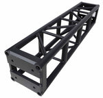 ProX XT-BT1205 BLK, 3mm Wall BoltX Black Bolted 12 Inch Professional Box Truss Segment - 5 Ft. - Hollywood DJ