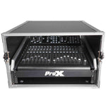 ProX T-2MRSS13ULT DJ Combo Flight Case For 13U Top Mixer-DJ and 2U Rack With Laptop Shelf ProX Cases