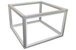 ProX XSA-2X2-24 LUMOStage High Acrylic Platform Riser Section with Clamps and 4 Side Acrylic Covers - 2 Foot X 2 Foot X 24 Inch - Hollywood DJ
