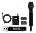 Sennheiser MKE 2/835-S SET, Dual-Channel Digital Combo Wireless System with Omni Lavalier and Handheld Mic - Hollywood DJ