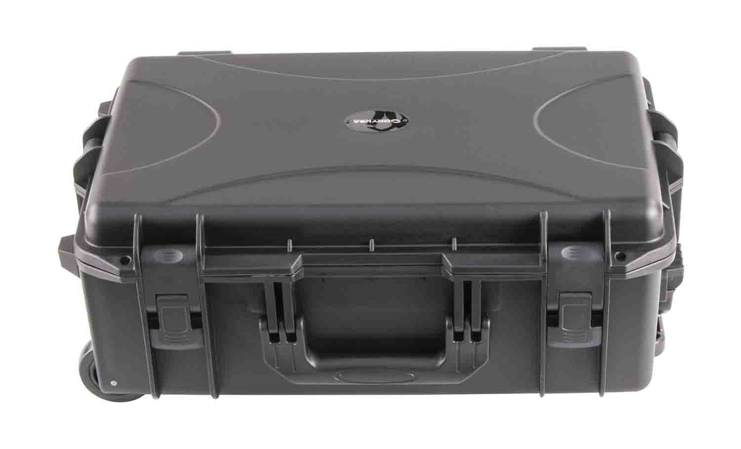 Odyssey VU201107HWNF Bottom Interior Injection-Molded Trolley Utility Case - 20.5″ x 11.25″ x 5.75″ - Hollywood DJ