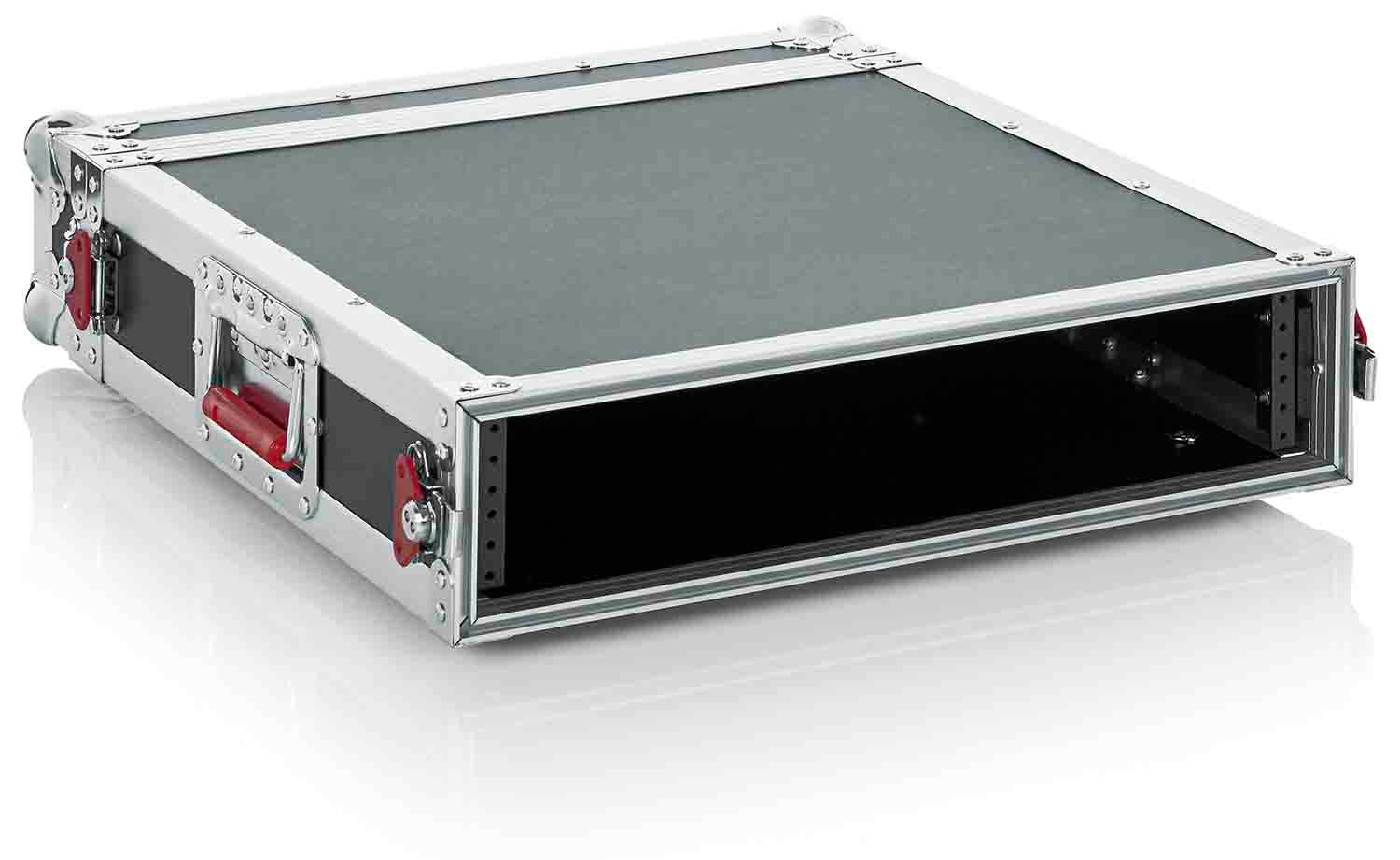 Gator Cases G-TOUR 2U, 2U Standard Road Rack Case - Hollywood DJ