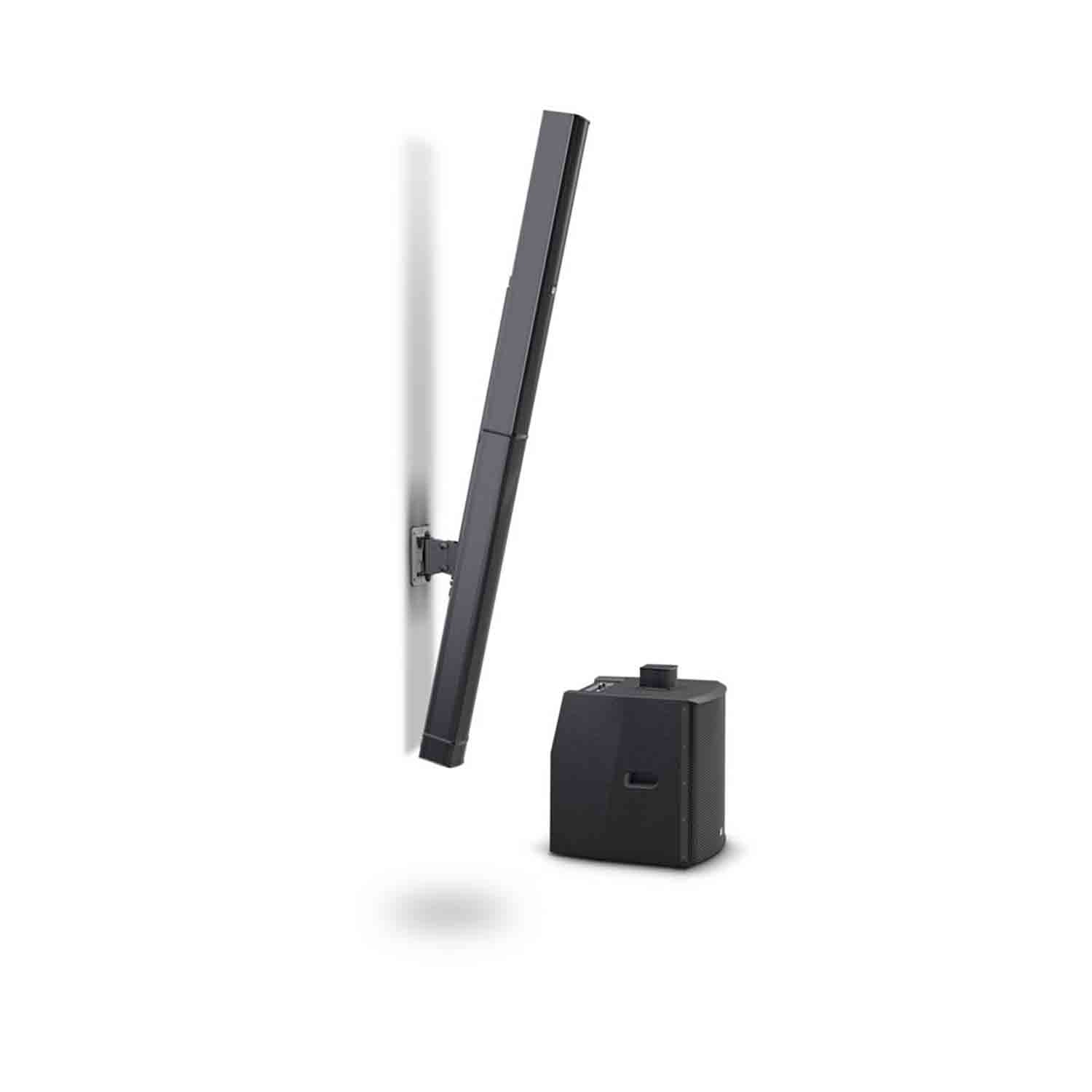 LD Systems MAUI G2 IK 2 Installation Kit for MAUI G2 Columns (Tilt And Swivel Wall Mount) - Black - Hollywood DJ