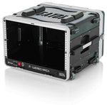 Gator Cases GRR-6PL-US Powered Rolling Molded 6U Rack Case - Hollywood DJ